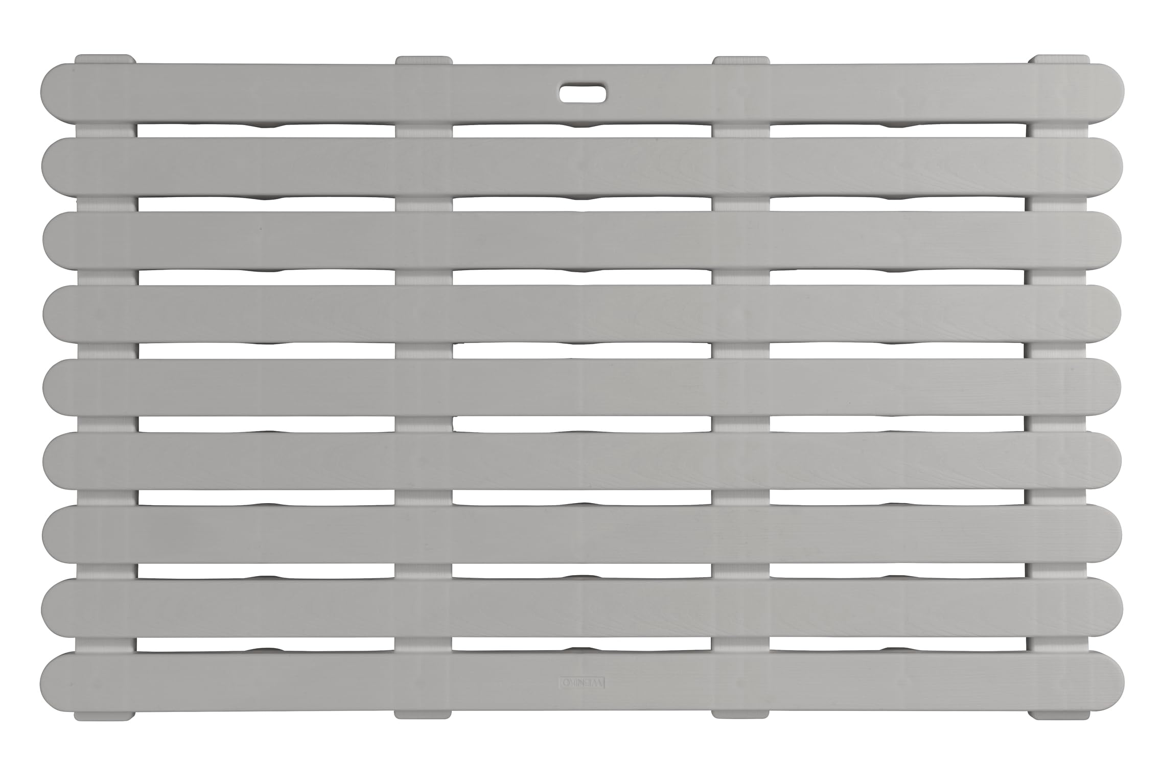 WENKO Indoor & Outdoor Bath Grate, Non-Slip Floor Grate, for Bathroom, Pool Area, Plastic, 80 x 50 cm, Beige