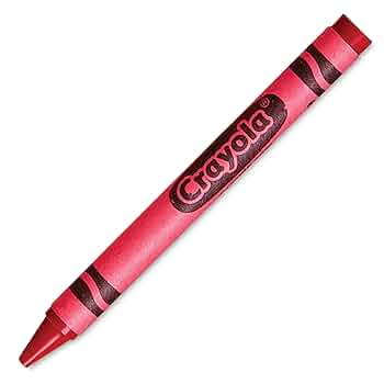 Amazon.co.jp: Crayola Bulk Crayons, Regular Size - Red (52