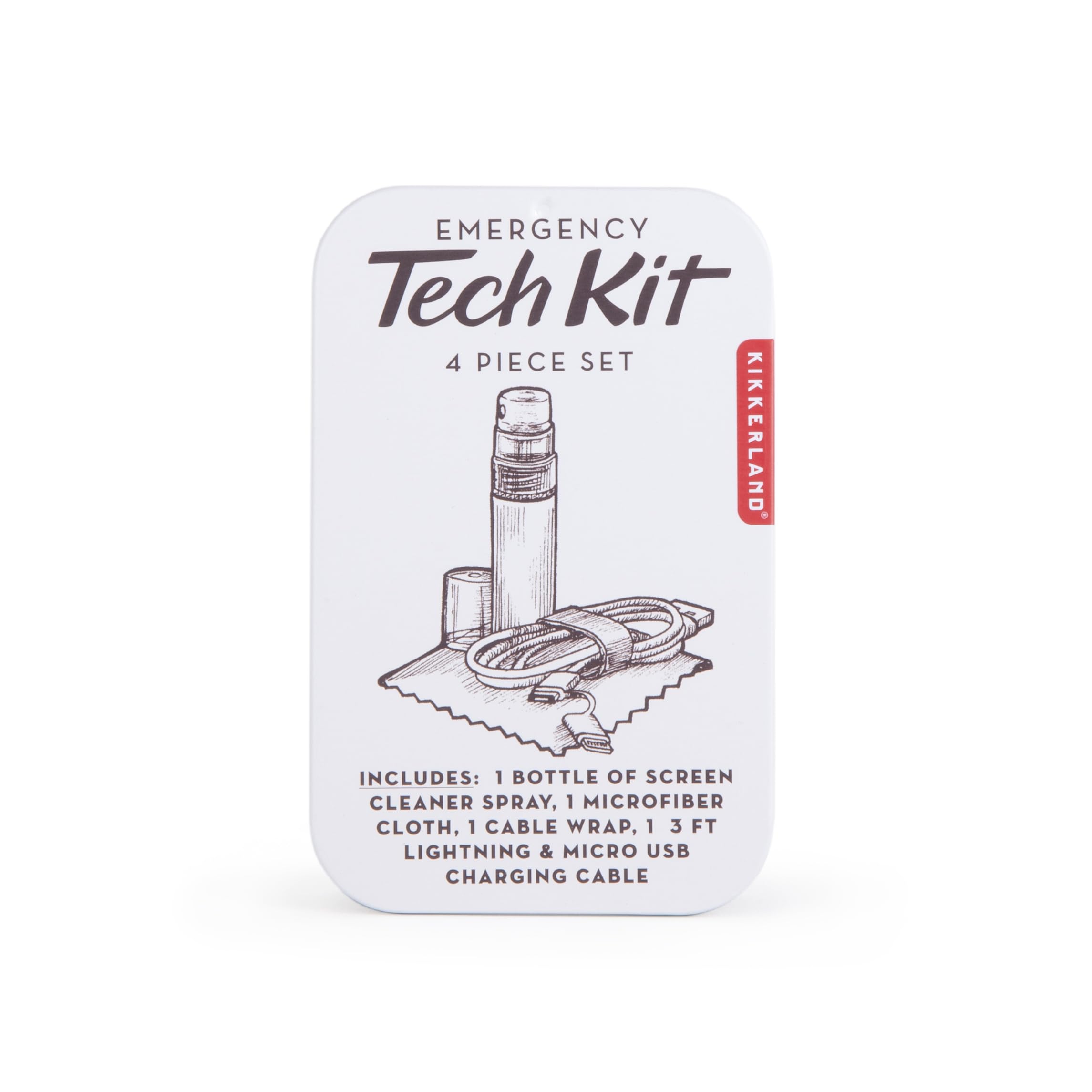 Kikkerland Tech Kit in Tin (CD135)