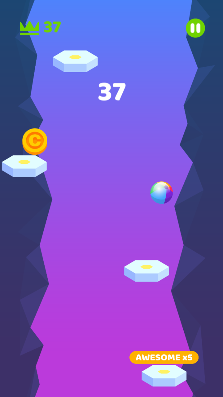 Tiles Leap Hop Infinite Bounce Up Balls Hopping Ball Rush Free Game