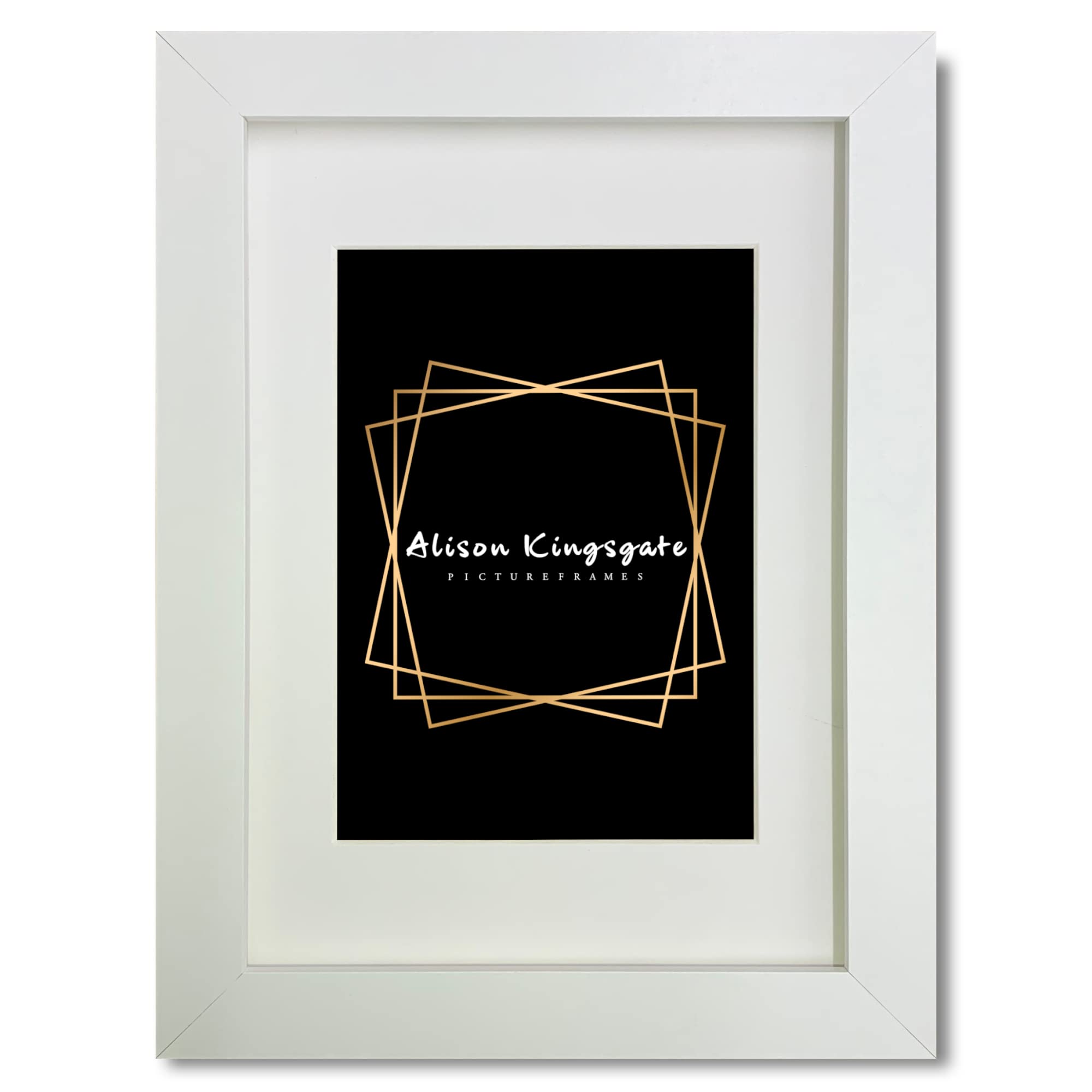 Buy Alison Kingsgate White A4 Picture Frames With White For A5 Image