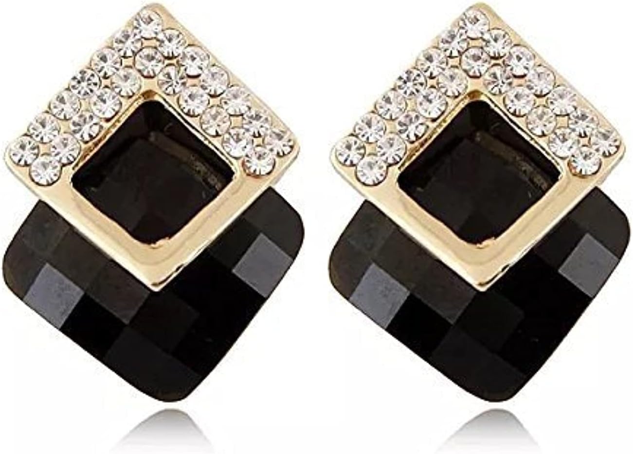 YouBella Stylish Party Wear Jewellery Gold Plated Studs Earrings for Women