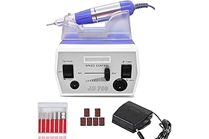 VEFAII Upgraded Nail Drill JD700: Professional 30,000 RPM Electric Nail File for Acrylic Nails