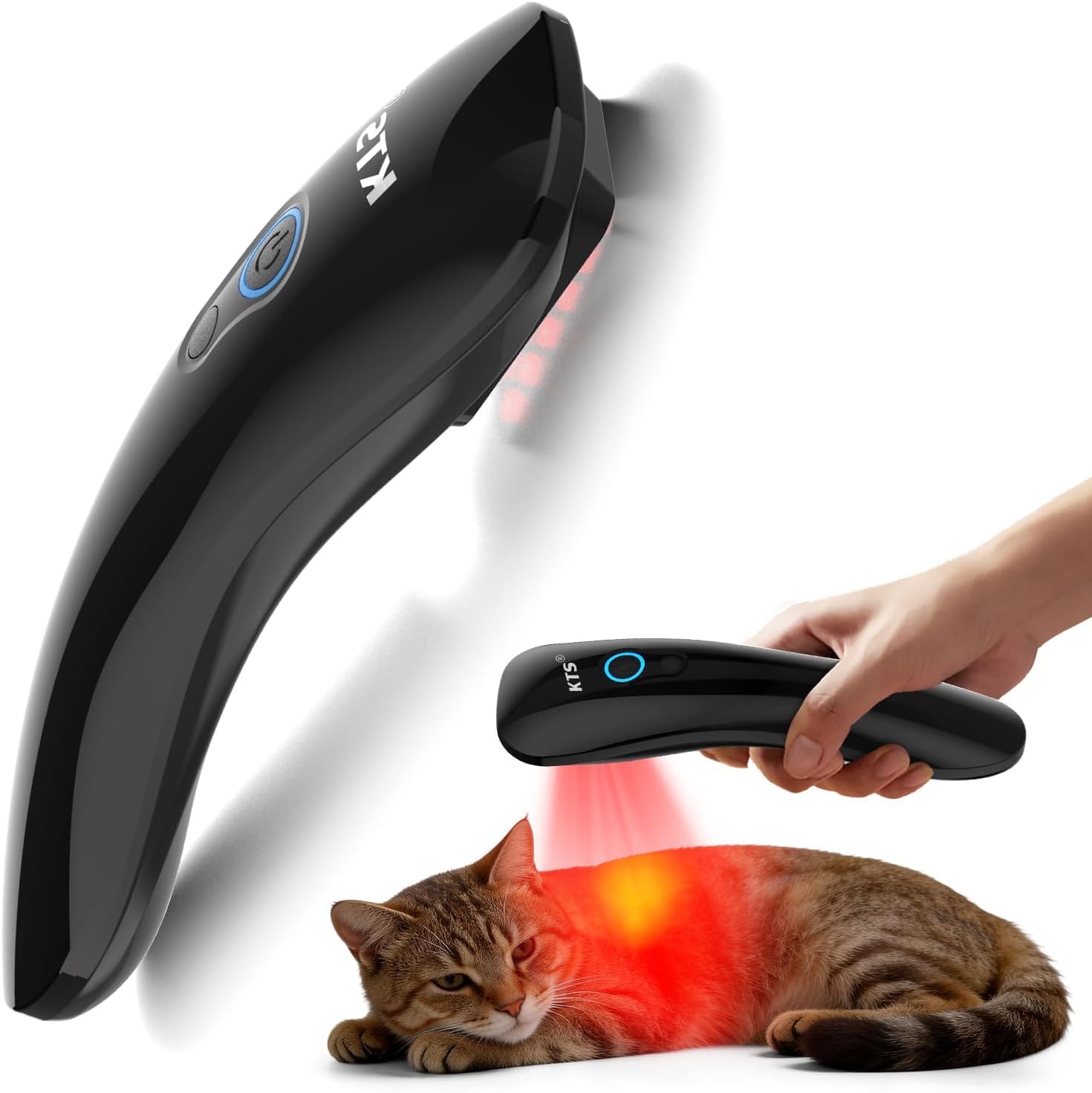 Handheld Red Light Therapy for Dog and Cat,Lightweight Led 620nm Red Light Wand for Joints & Muscles Pain Relief for Dog and Cat