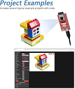 Freenove ESP32 ESP32-S3 Camera Board Kit (16 MB Flash) with 1GB Card