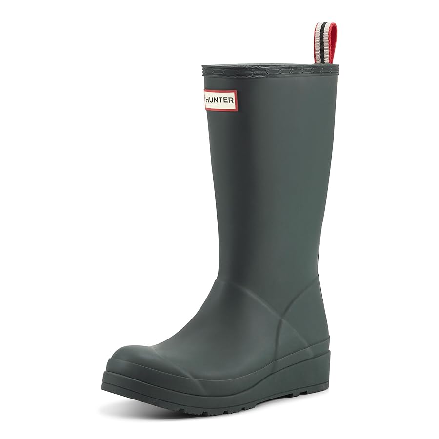 Amazon.com | Hunter Women's Play Tall Rain Boot, Arctic Moss