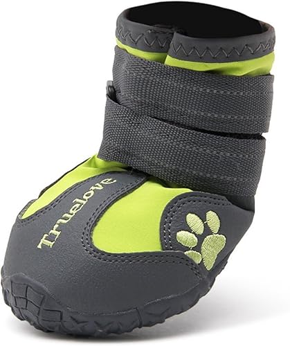 Miniatura 2 de TRUE LOVE Zapatos para perros Botas de lluvia antideslizantes impermeables con reflectante TLS3961