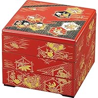 Amazon｜正和 重箱 三段重 6.5 日の出鶴 黒｜重箱 オンライン通販