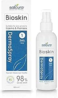 Salcura Natural Skin Therapy, Bioskin Dermaspray Intensive, Perfect For Dry & Itchy Skin, easy To Use Spray, Suitable For Anyone Prone To Eczema, Psoriasis, Dermatitis & Any Other Skin Allergy 100ml