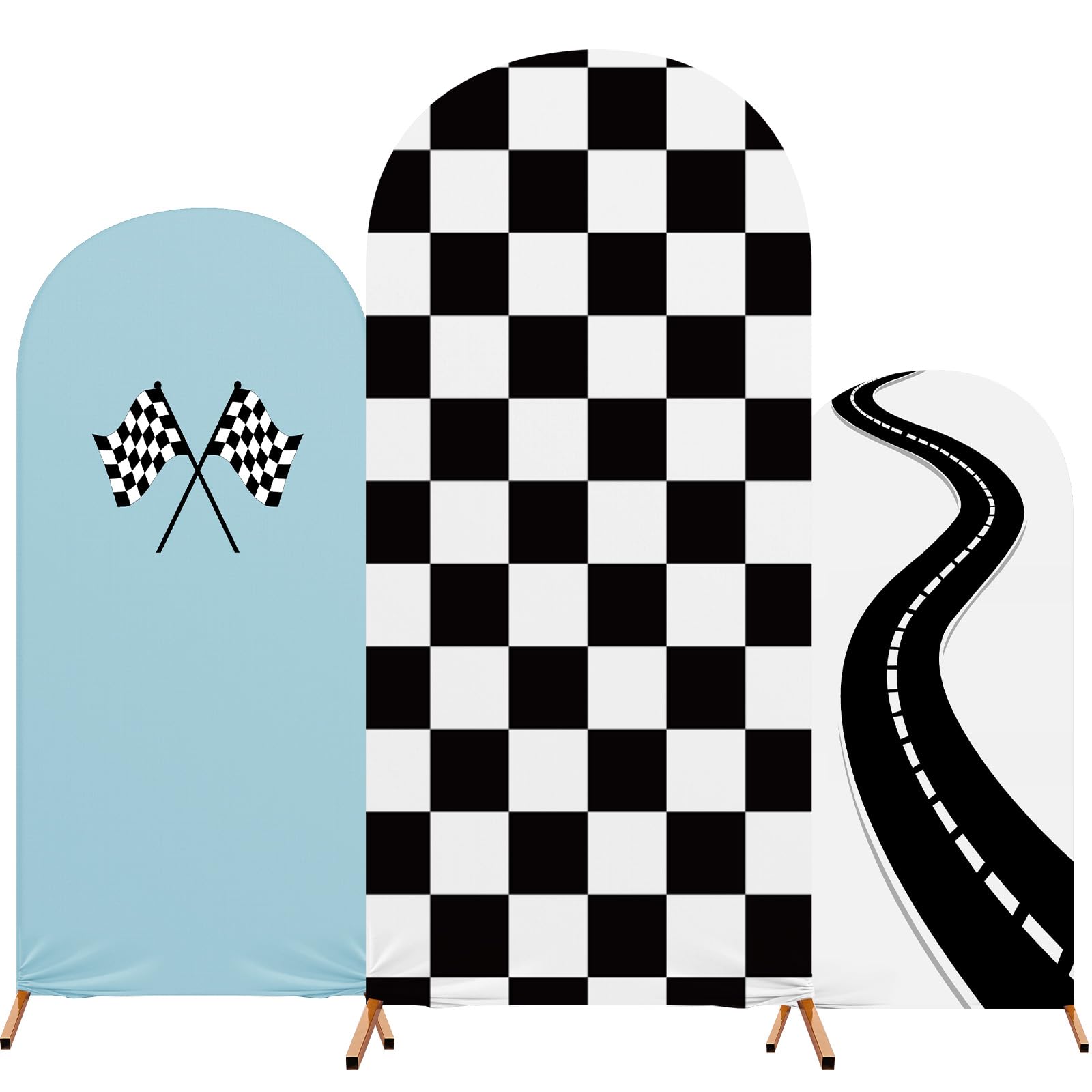 Photo 1 of RimCereal 3 Pack Racing Car Arch Backdrop Covers