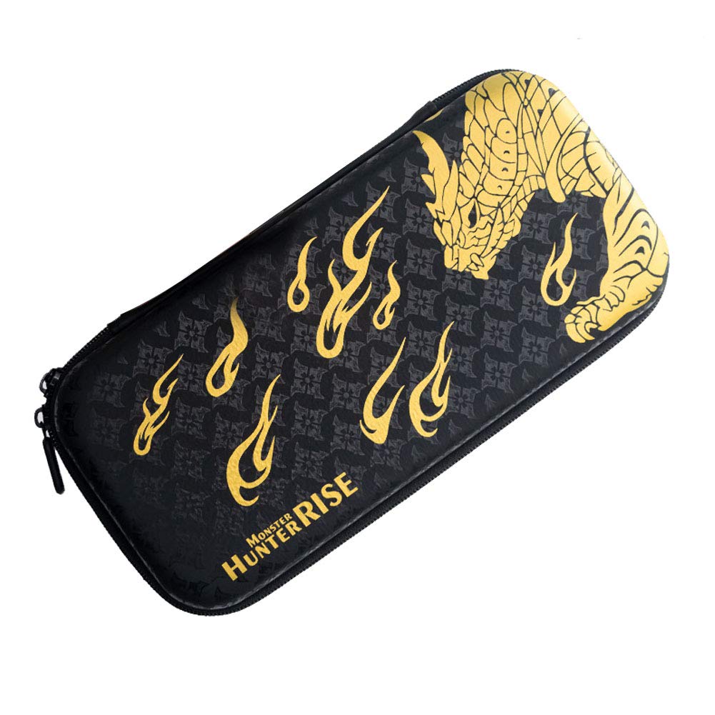 7 Kinds of Monster Hunter Themed Accessories for Switch, Joy-con Cover, Joy Con Thumb Grip, Case for Switch, Protective Case Cover for Switch, Playstand for Switch (Carry Bag)