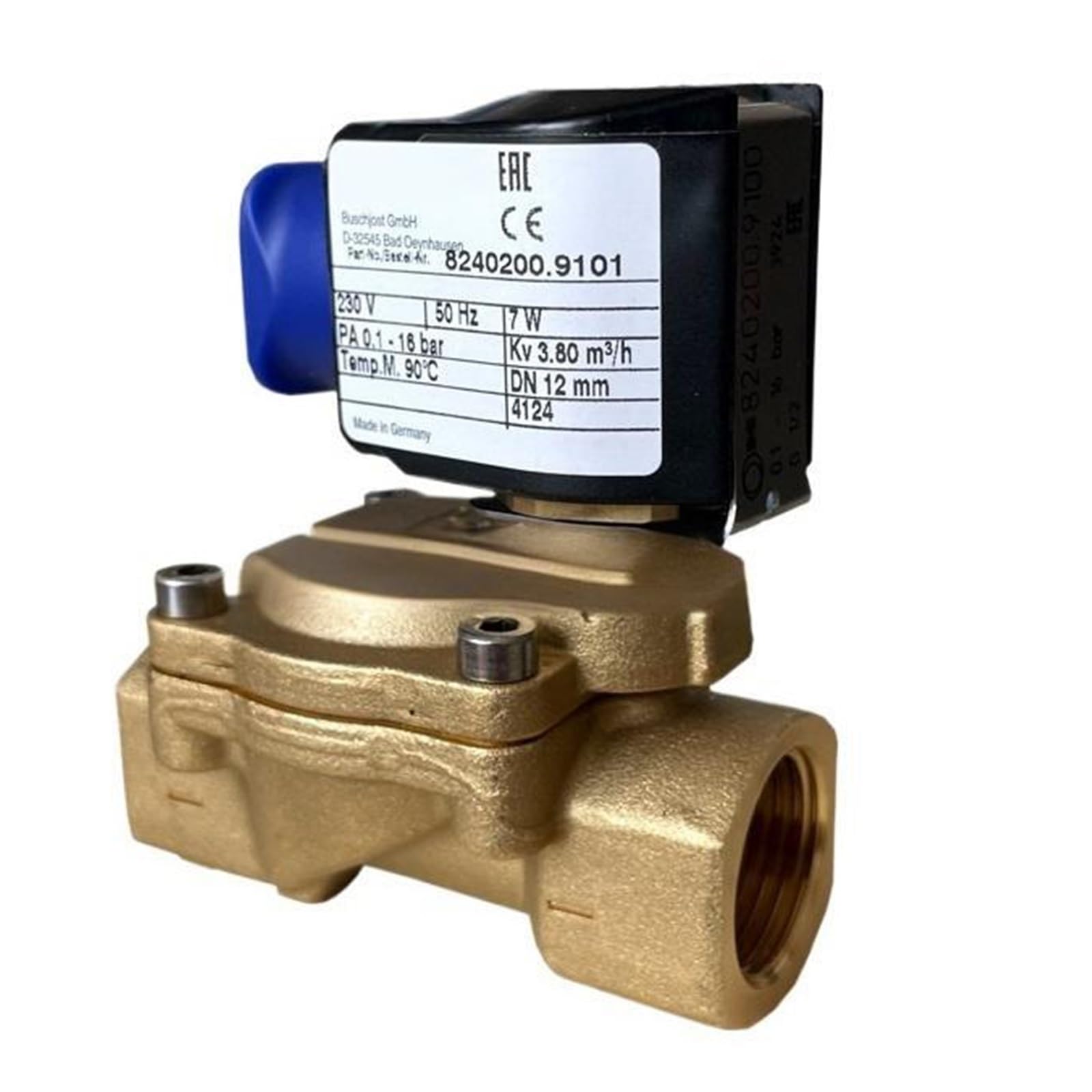 Uwukcjokq One Color 8240200.9101.230.50 Solenoid Valve