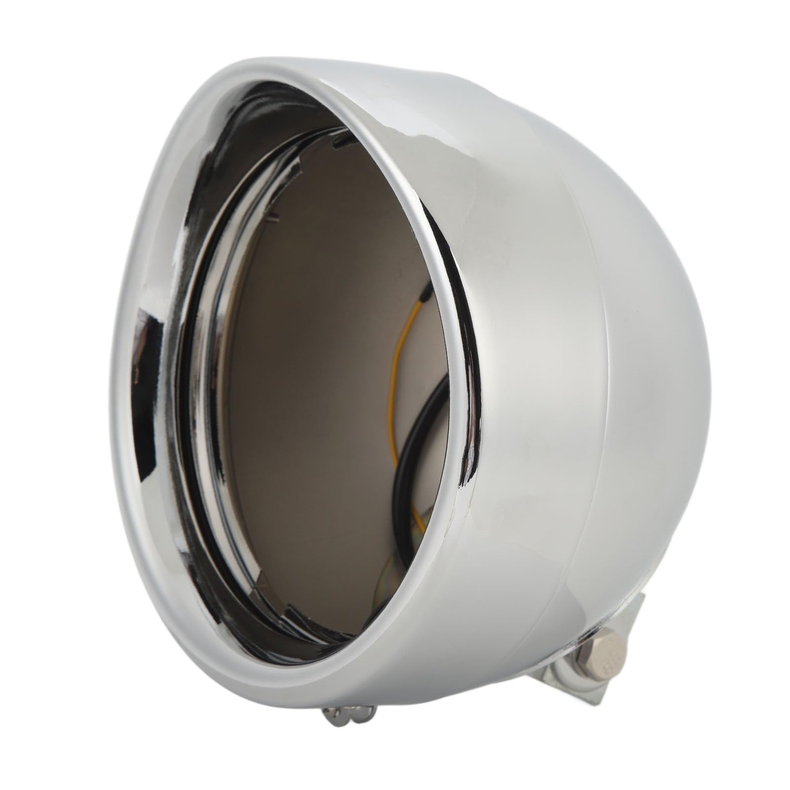 Rundes Scheinwerfergehäuse, 7-Zoll-Scheinwerfer-Eimerschale, LED-Scheinwerfer, Runder Chrom-LED-Scheinwerfer für 7-Zoll-Sealed-Beams, 7-Zoll-H4-Halogenlampen und Viele