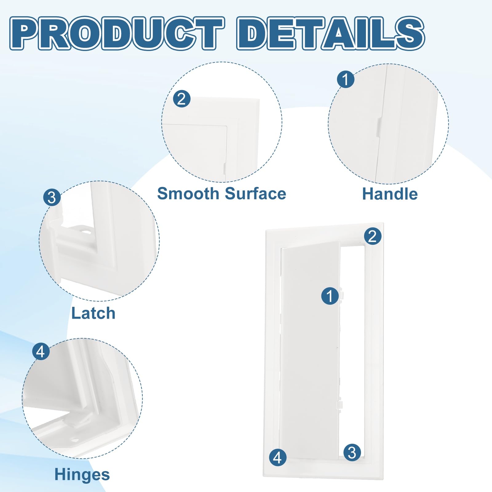 PATIKIL Access Panel for Drywall 145x295mm - Image 3
