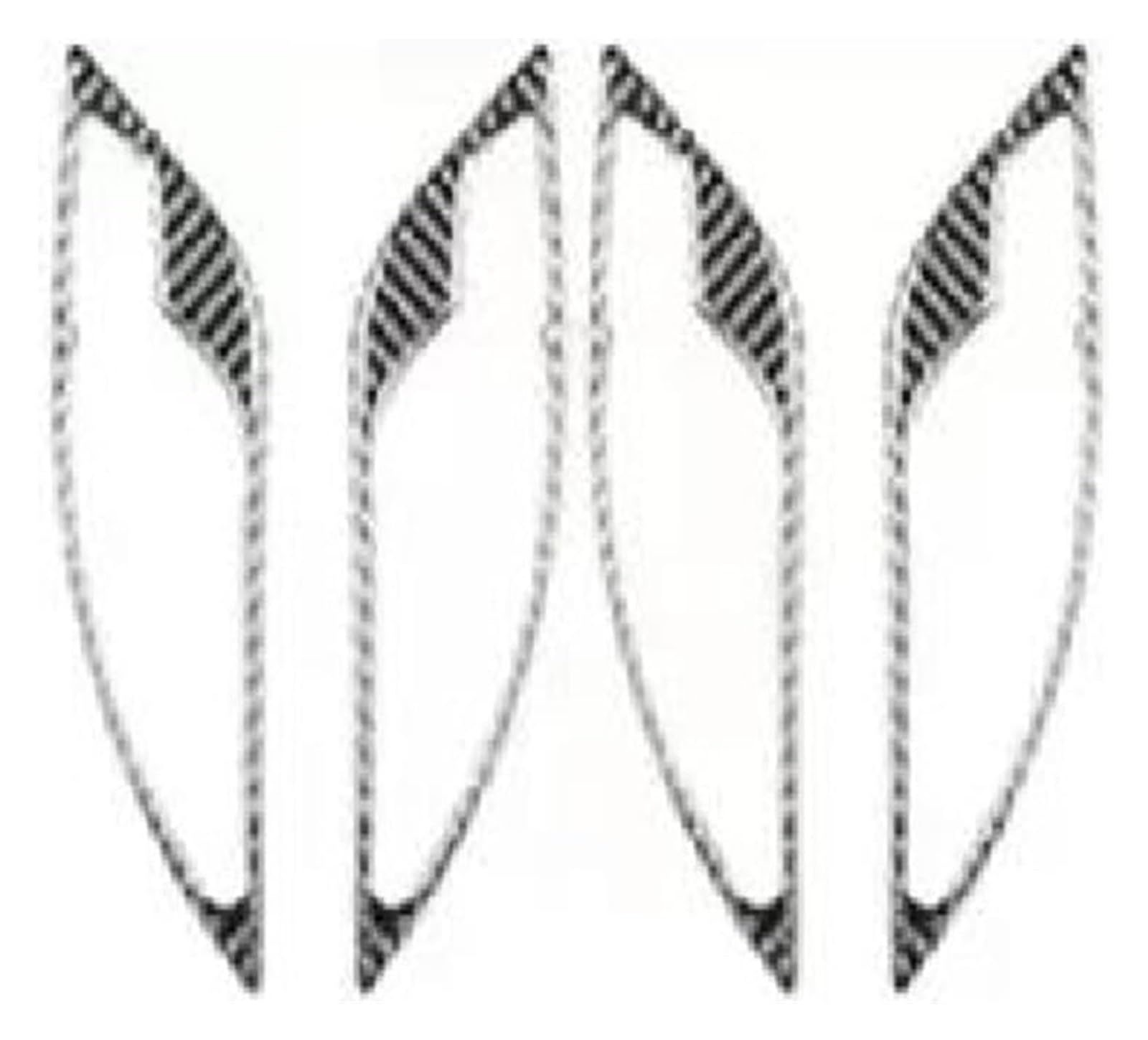Decoration Interior Trim for BMW X1 E84 2011 Interior Decorative Cover Trim Strips Decal(F)