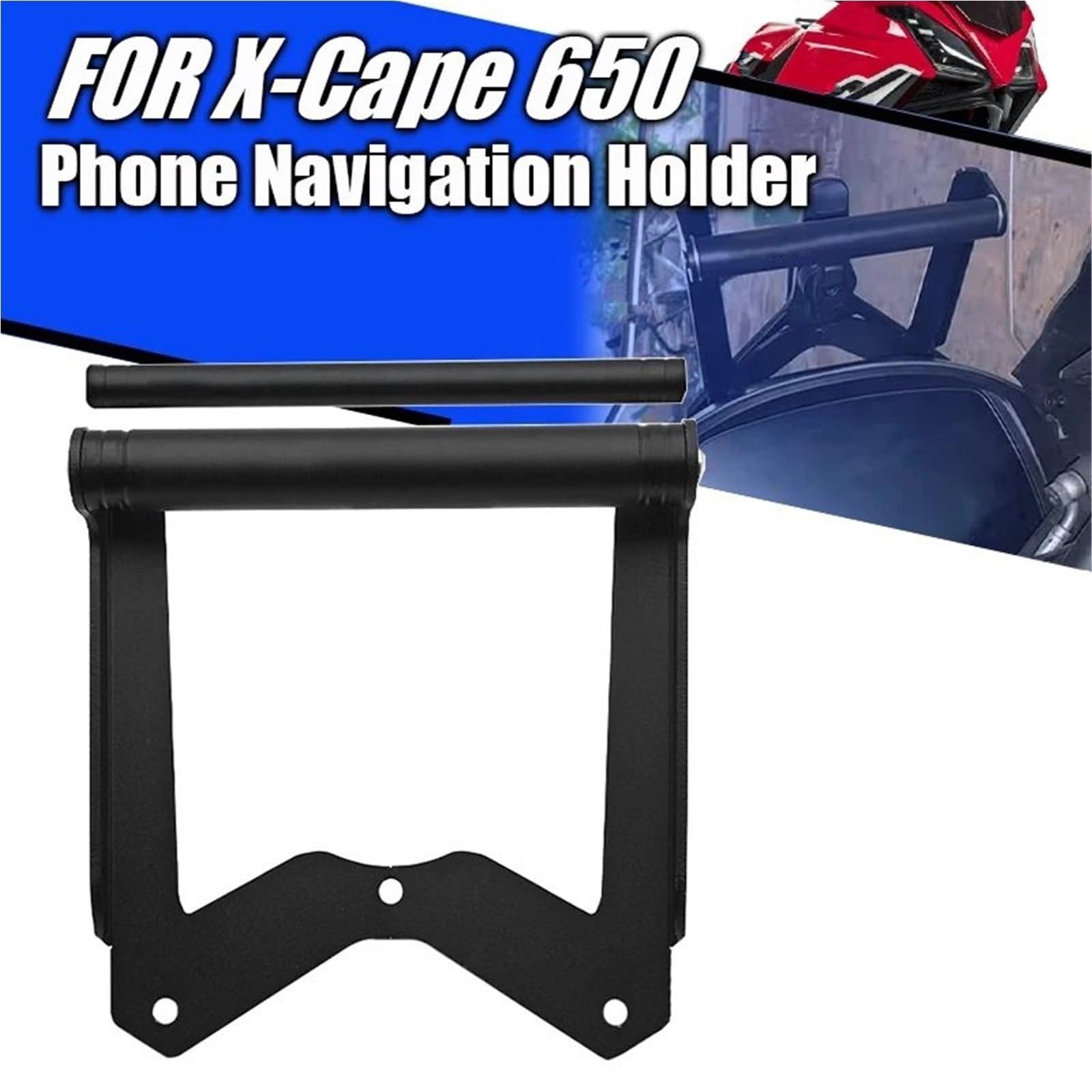 Uchwyt do nawigacji GPS Pasuje do Morini X Cape 650 650X 2022 2023 2024 2025 Akcesoria motocyklowe Uchwyt na telefon i nawigację Uchwyt GPS Motocyklowy uchwyt do nawigacji(NOLOGO22MM)