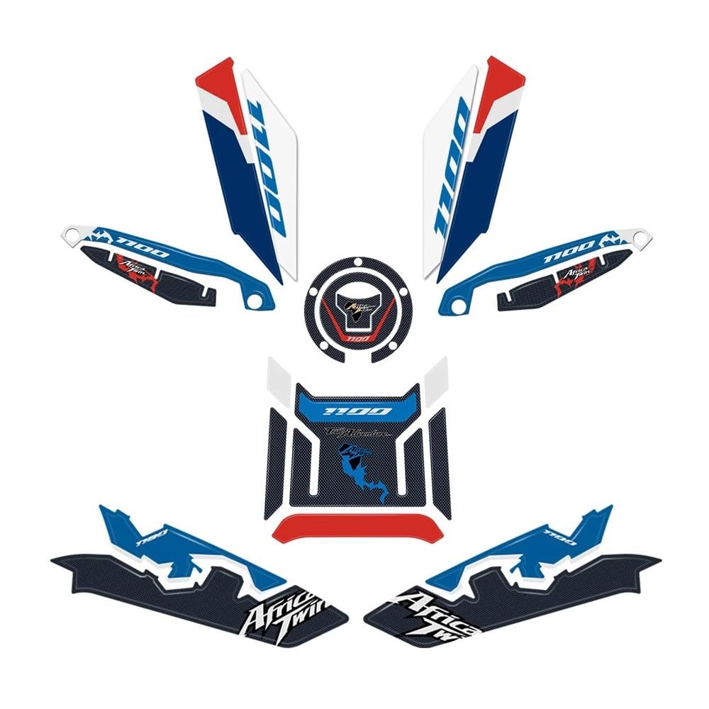 Motorbike Tank Pads Motorcycle Accessories Sticker Protection Kit Fuel Tank Pad for CRF 1100L for Africa Twin CRF1100 2024