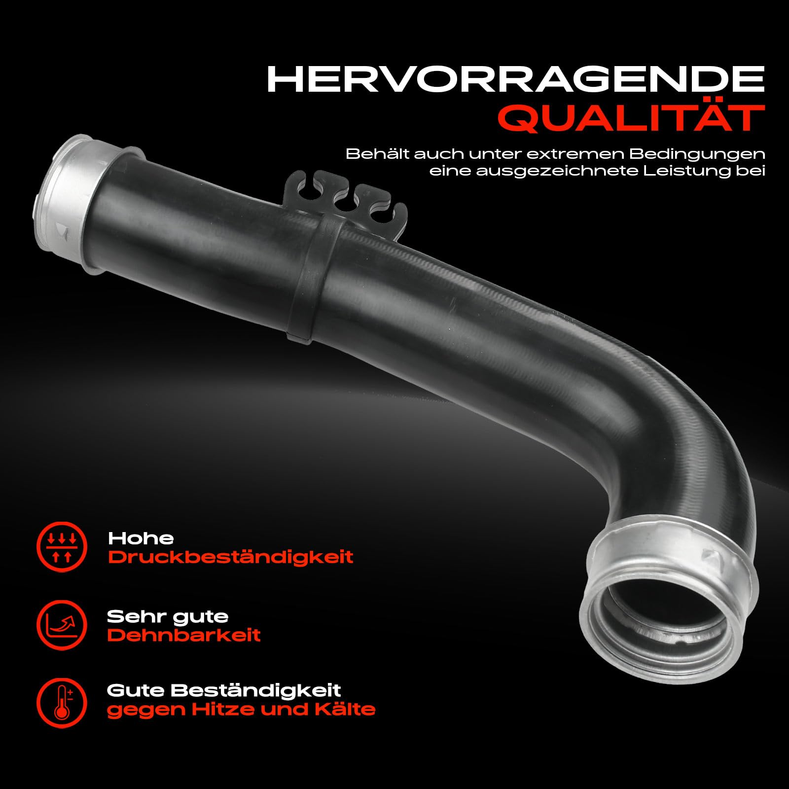 Ladeluftschlauch Turboschlauch für A3 8P1 A3 Sportback 8PA Altea 5P1 5P5 5P8 Leon 1P1 Toledo III 5P2 Octavia II 1Z3 1Z5 Superb II 3T4 Golf Plus Golf V 2003-2021