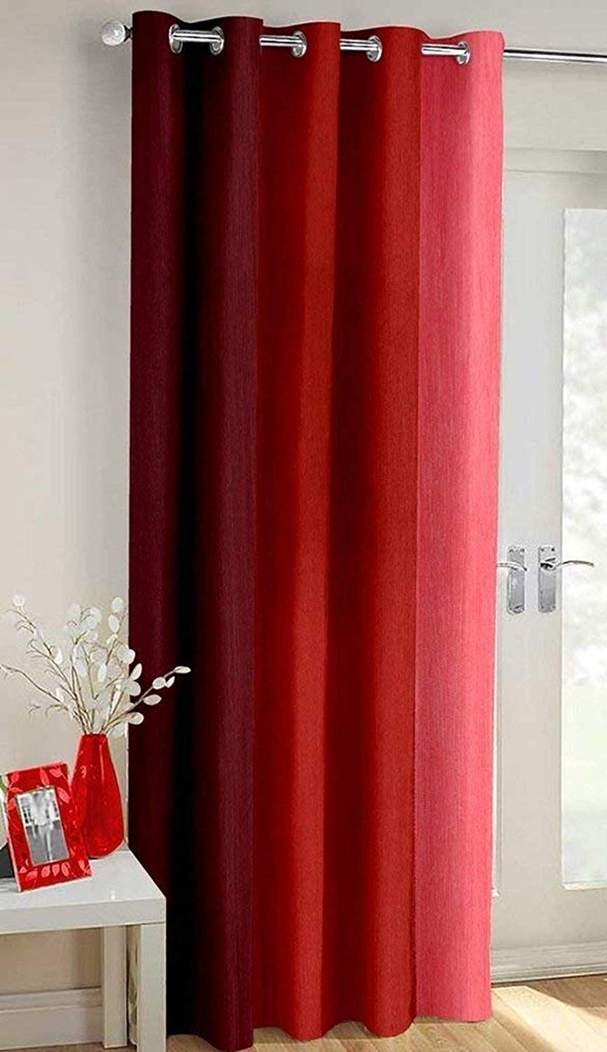 Soulful Creations Polyester Solid Curtain, 4 X 5, Red, Pack of 1 (B07WTTXVJM) Amazon Price History, Amazon Price Tracker