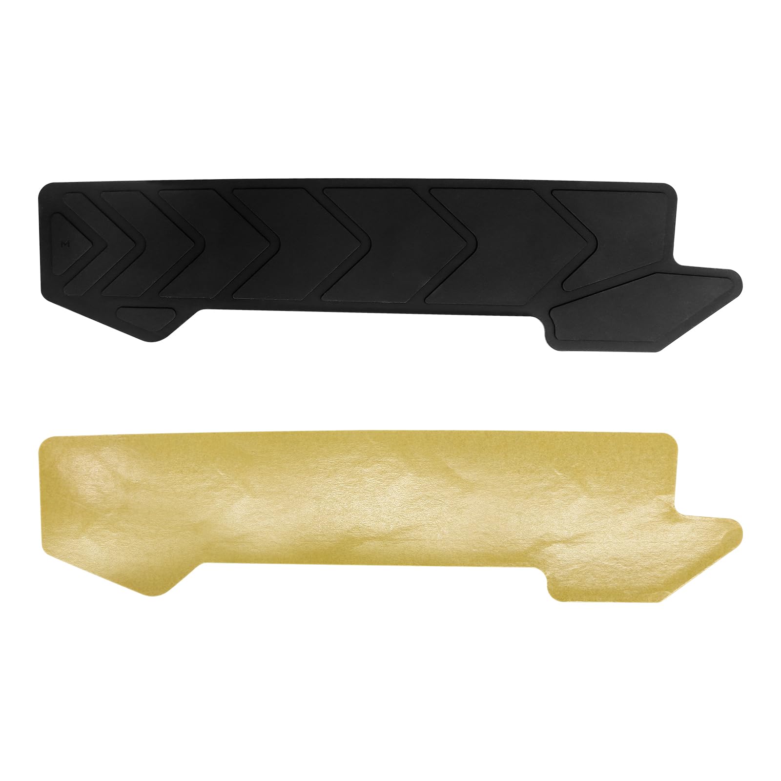 2 Pack Silicone Chainstay Protectors for Bikes, 8.66 x 2.08 in Adhesive Frame Guard Pads for MTB, Road, Gravel and E-Bikes, Helps Reduce Chain Slap and Paint Wear