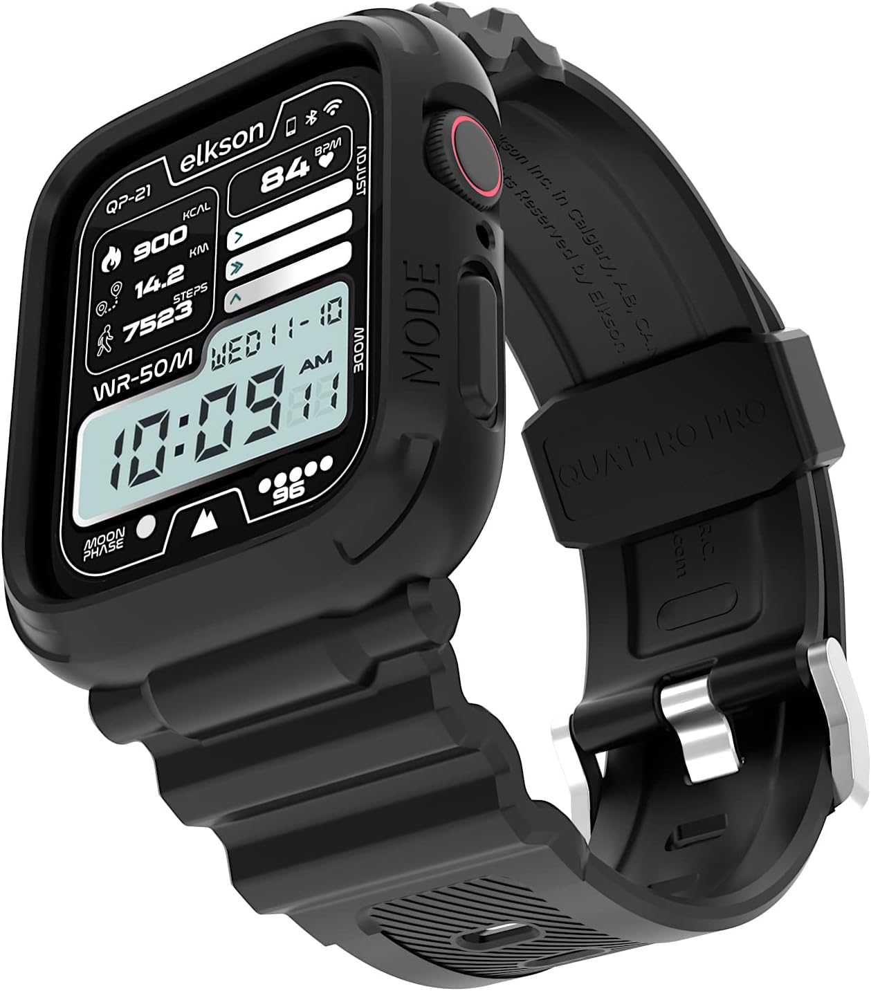 Quattro PRO Series Bumper Case 44mm /45mm - Black