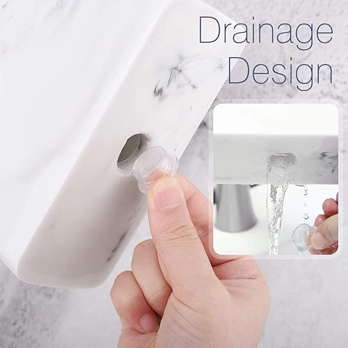 Miniatura 5 de Luxspire Soporte para cepillos de dientes 3 ranuras para cepillo de dientes eléctrico grande  organizador para encimera de baño Luxspire de 2