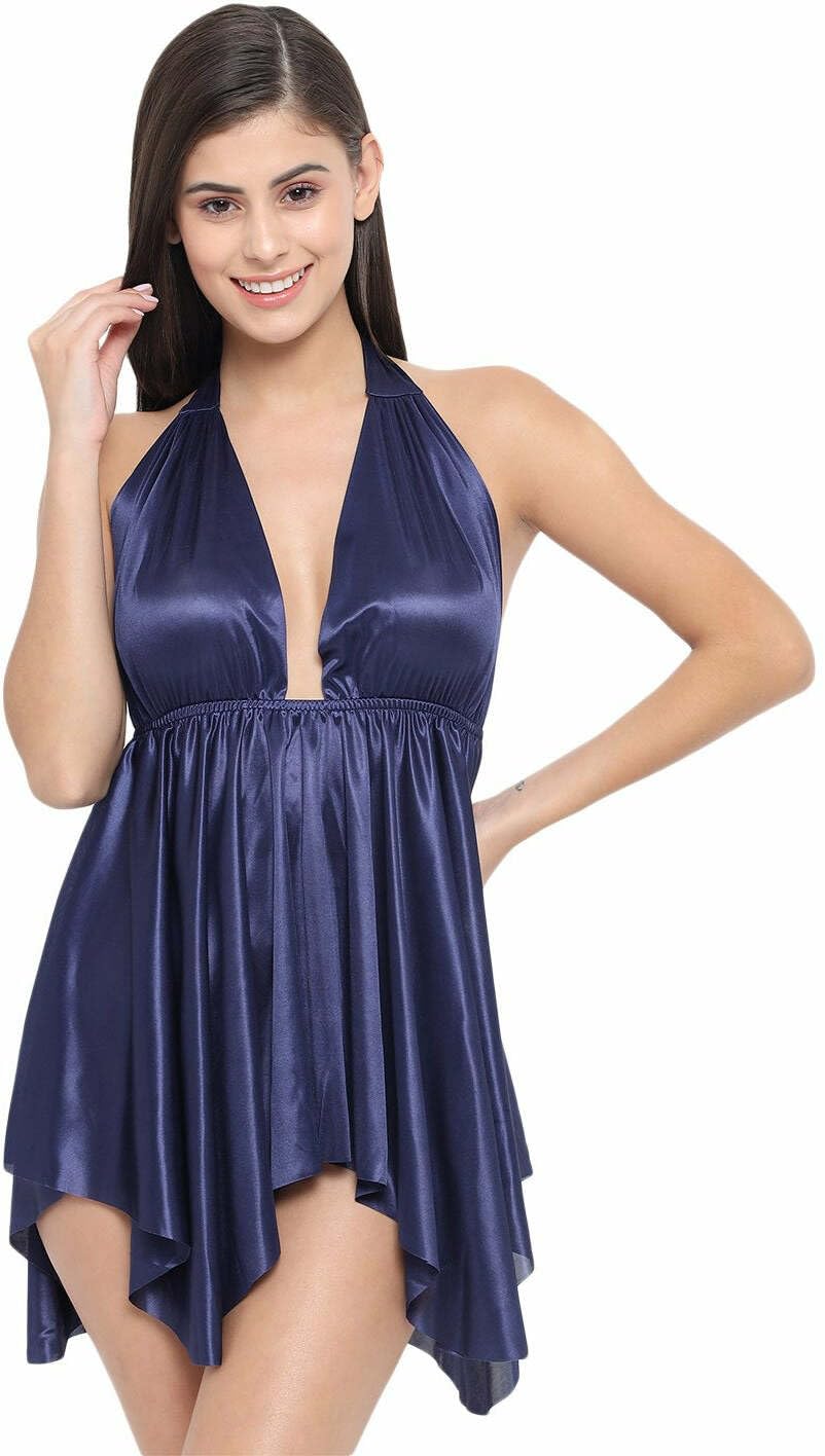Shop Frenzy Embellished, Solid Babydoll () Babydoll Frill-image-12