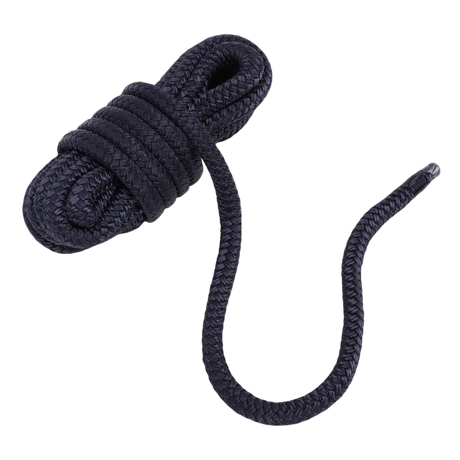 Generic Cuerda Marina de Alta Resistencia, 4 Piezas, Línea de Muelle de Nailon Trenzado Doble para Yates y Embarcaciones Pequeñas, 0,37 Pulgadas X 15 Pies (Blue)
