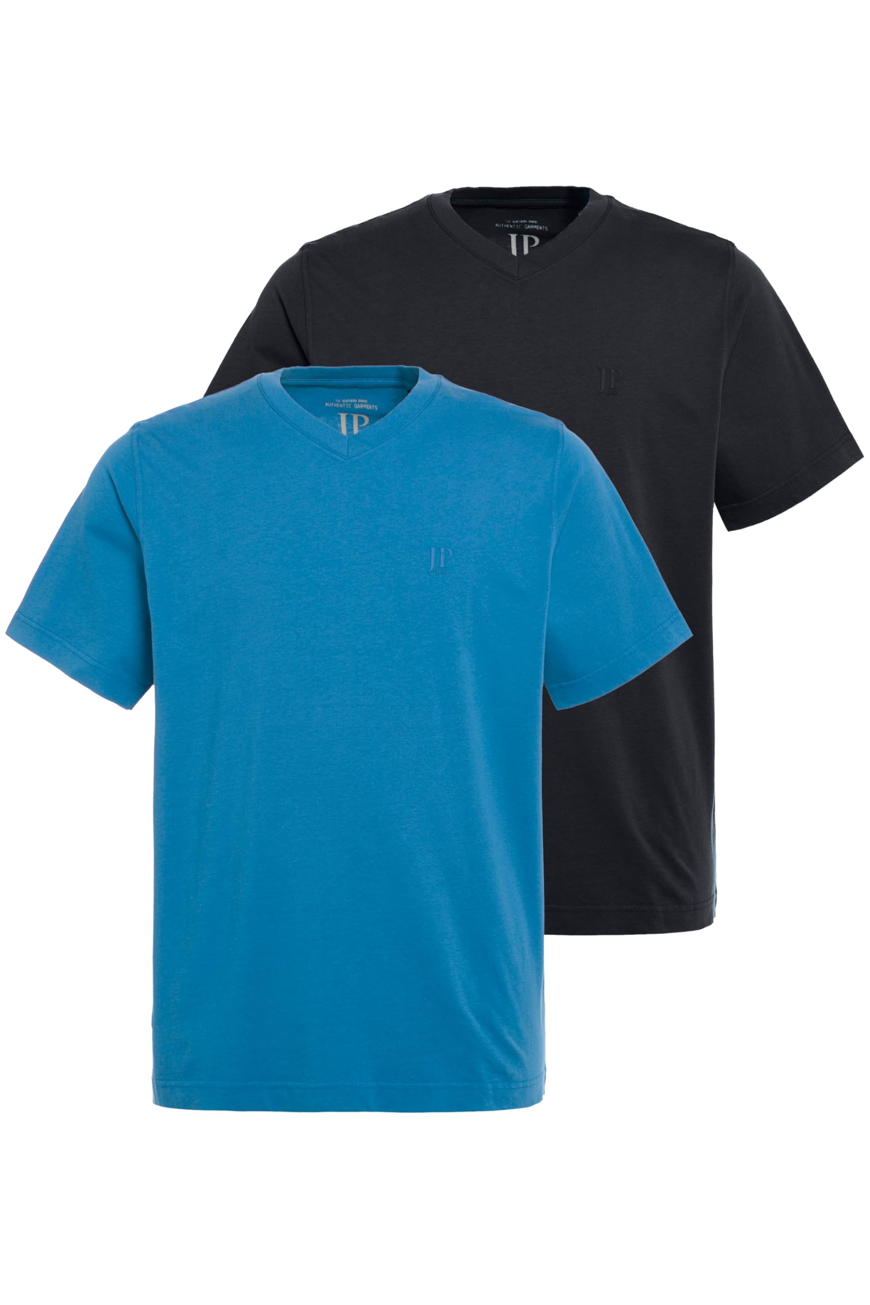 JP 1880 Herren große Größen Übergrößen Menswear L-8XL T-Shirt, V-Ausschnitt, Halbarm, bis 8 XL 711318