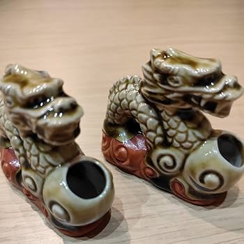 龍置物/竜/前畑陶器/三枝惣太郎/陶器 龍置物/竜/前畑陶器/三枝惣太郎/陶器