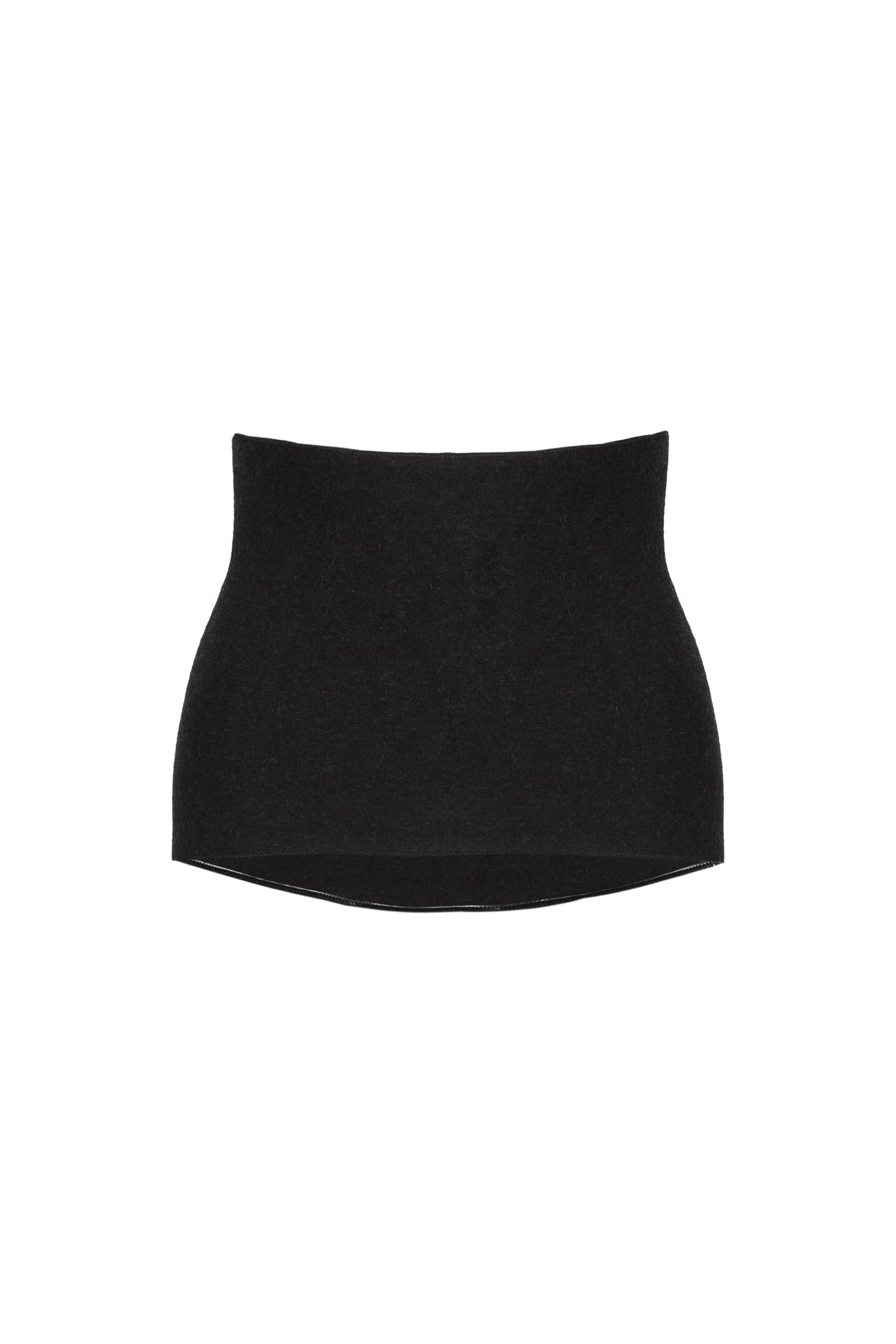 con-ta conta Leibwärmer, warmer Nierenschutz für Damen und Herren, Nierenwärmer aus Angora und Schurwolle, Unterwäsche für den Lendenwirbelbereich & untere Rückenpartie in Farbe Schwarz, Größe: S-3XL