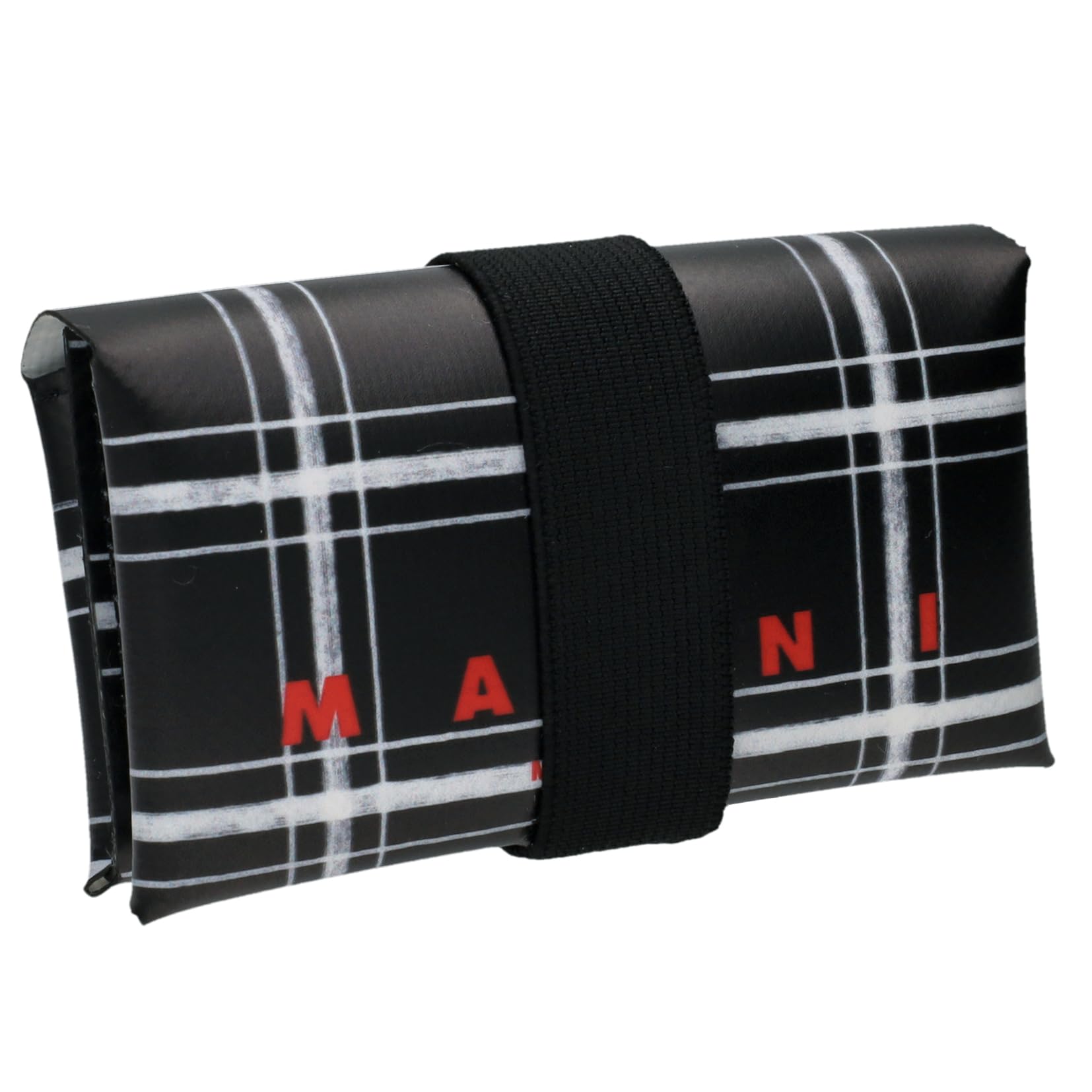 「終値」MARNI マルニ　三つ折り財布 ブラック　国内正規品 マルニ MARNI MARNI 三つ折り財布 PFMI0097U0 P6533 レザー