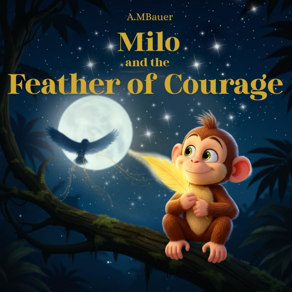 Milo and the Feather of Courage: A Magical Children’s Picture Book About Courage and Self-Belief: A heartwarming bedtime story that teaches kids to be ... 3 (Milo the Monkey’s Magical Lessons)