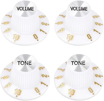 Banworks Guitar Control Knobs Metric 18-Spline Konbs 6mm 15/64"