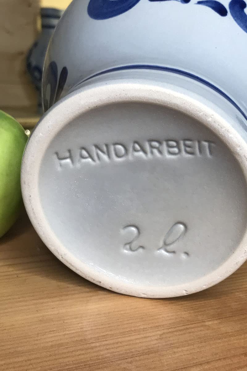 Bembel Gin XXL Riesen Bembel mit 2 Liter Gin 43% vol. Handgefertigt Apfel Gin Großflasche