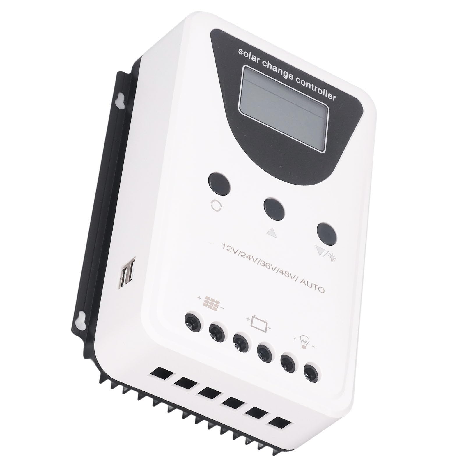 Mingzhe Regolatore di Carica Solare PWM di Protezione Altamente Efficiente per Pannelli Solari Ad Ampia compatibilità Regolatore Batterie Ricaricabili (80A)