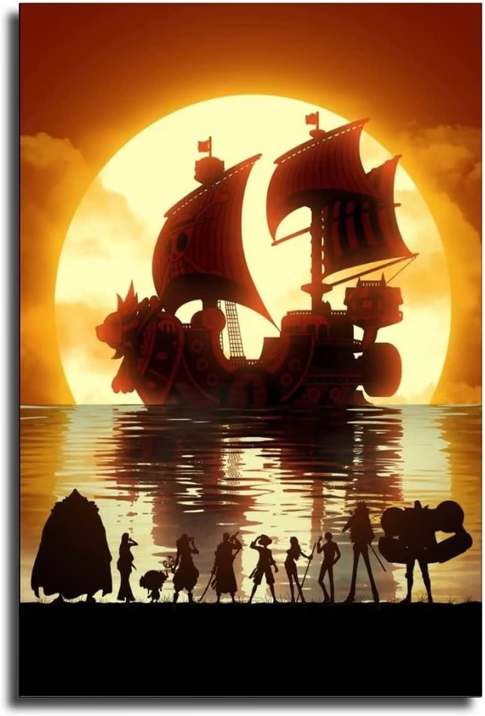 One Piece - 2000 Teile Puzzle für Erwachsene und Kinder ab 14 Jahren - Knobelspiele im Panorama-Format - Anime Poster - 100x70cm