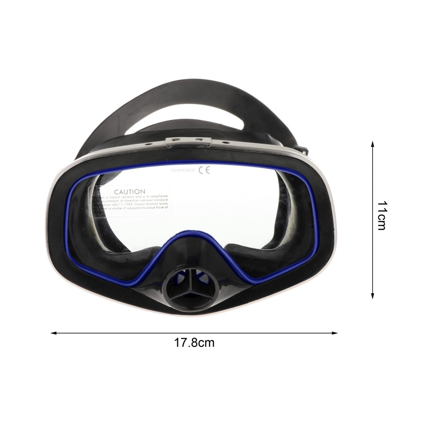 Schwimmbrille, Tauchermaske, Leichte, Bequeme Sommer Strand Schwimmbrille, Strapazierfähige, Tragbare Schnorchel Und Tauchermaske