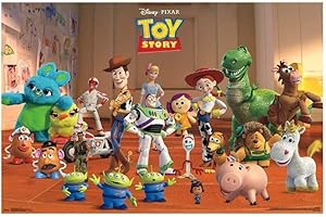 Toy Story 4 - Collage Wall Poster