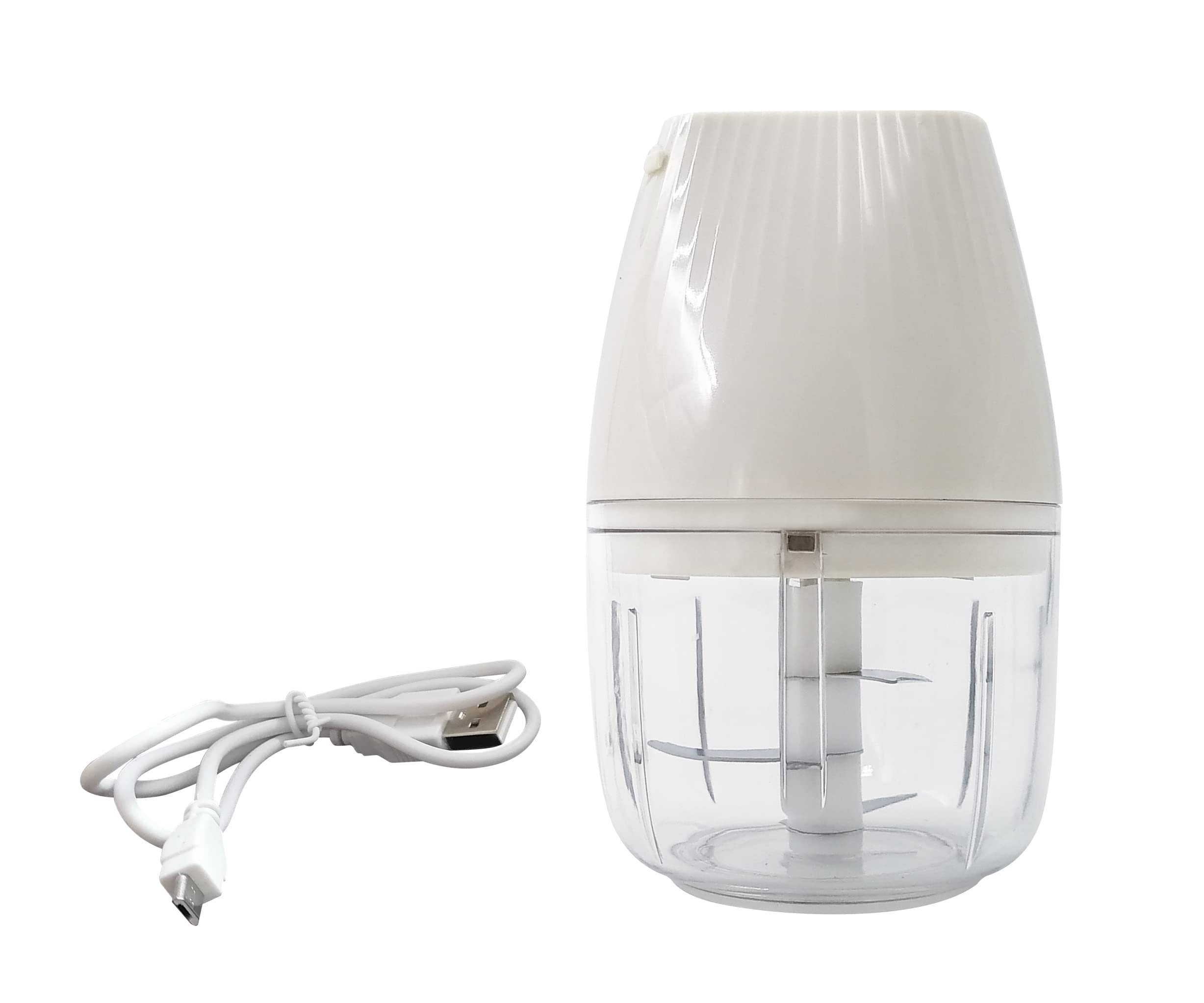 Orchid Electric Food Chopper, Garlic, Electric Meat Chopper with Fast and Slow Speeds Control, Safety Function, BAP-free Glass Bowl, Stainless Steel Blades Food Processor for Meat, Carrots, Onion