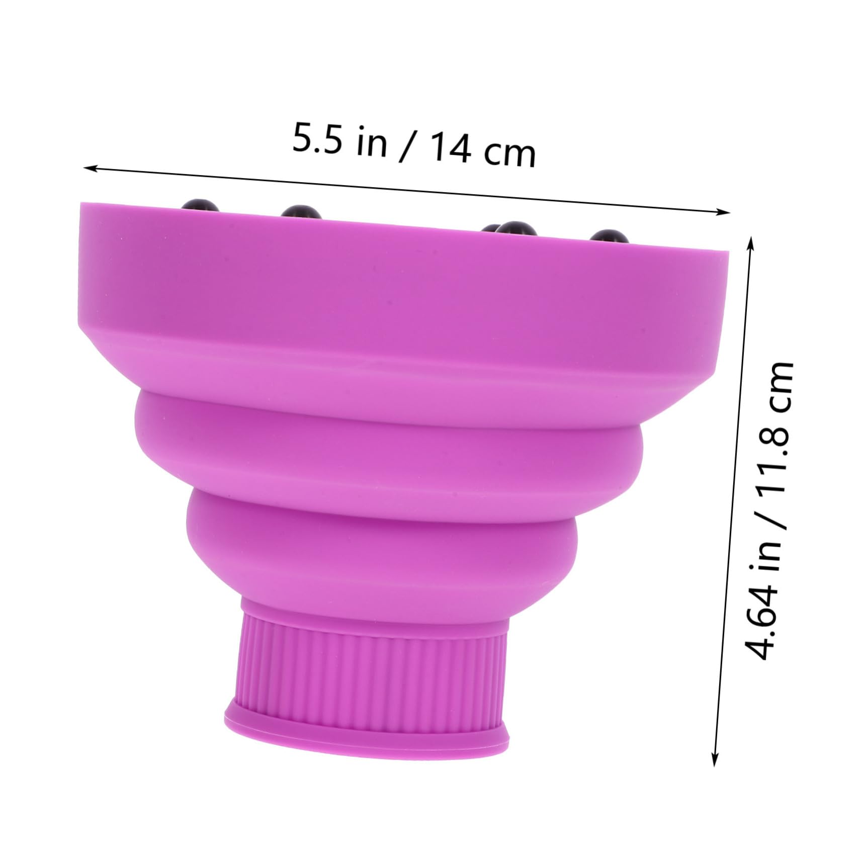 PACKOVE 4 Stück Haartrocknungsabdeckung lockig Anhang Styler Diffusor-Föhnaufsatz Zubehör Haartrockner-Diffusor-Aufsatz universal Haartrockner Diffusorabdeckung Haartrocknerdüse Kieselgel