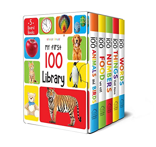 Image of My First 100 Library: Boxset of 5 Early Learning Board Books