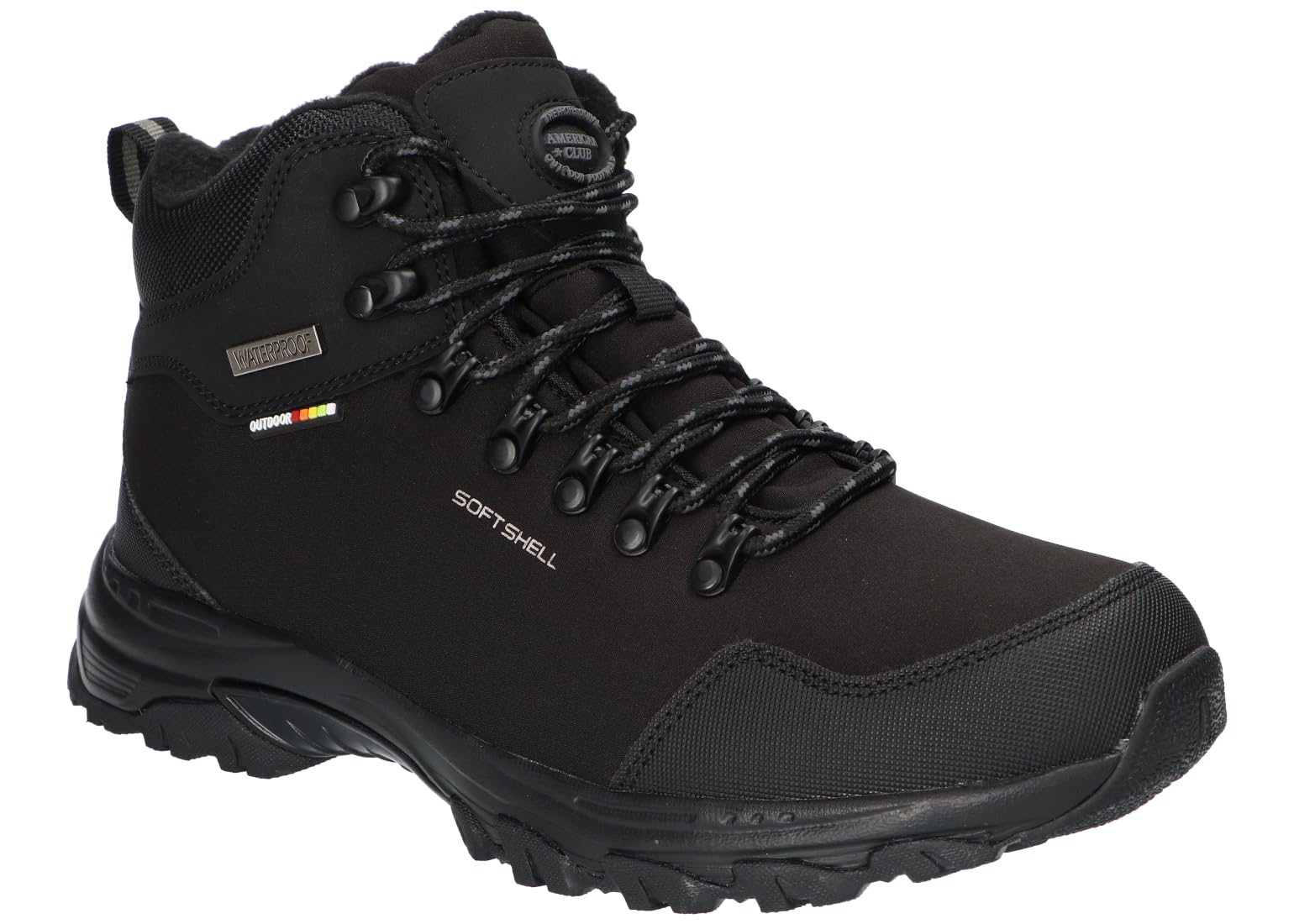 WT263 OCIEPLANE TREKKINGI TRAPERY BUTY ZIMOWE ŚNIEGOWCE BK 38
