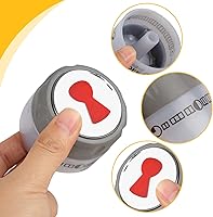 Vista 3 de 2 pomos de control iluminados para parrilla de gas 91538 compatibles con parrillas Weber Summit 400/600 fabricadas 2012 y posteriores, E-470, E-670