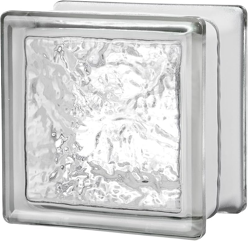 6x6x4 Cortina | Classic Glacial Look | Suited for Interior and Exterior Applications | Perfect for Residential and Commercial Use | Maximum Privacy with Great Light Transmission