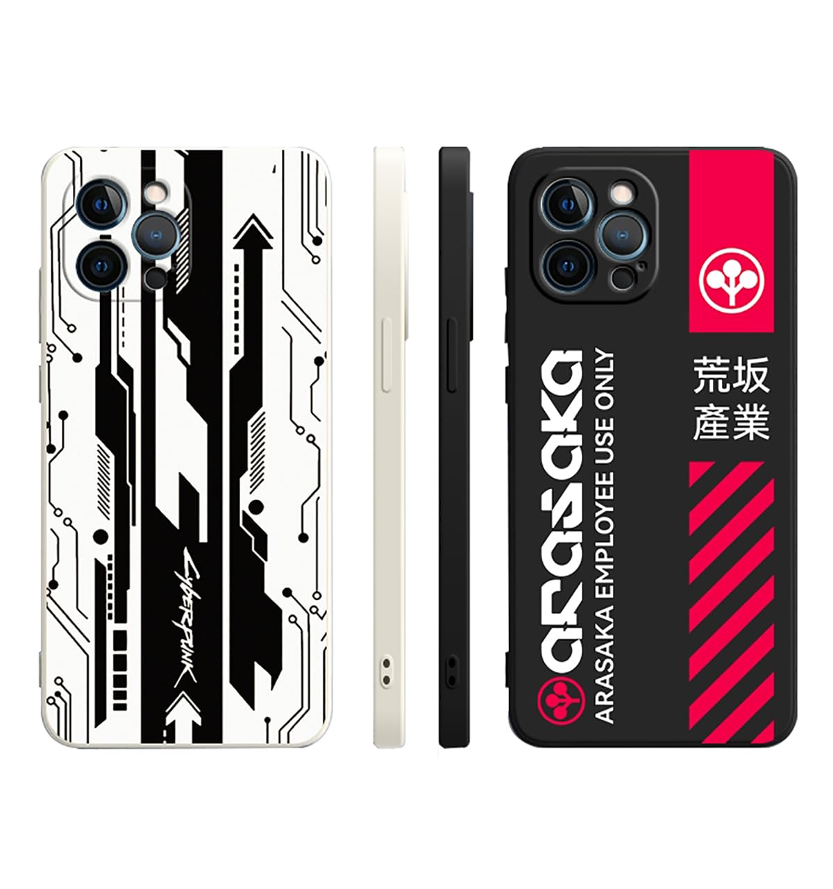 Amazon.co.jp: サイバーパンク2077 スマホケース 荒坂コーポレーション