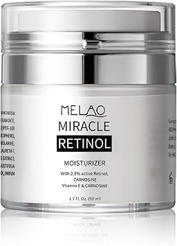 PopularIEPABY Retinol A 2.5% Cream 50ml with Vitamin E Moisturizing Care for Pores Elasticity Skin Firmness Night Cream Retinol Cream 50ml