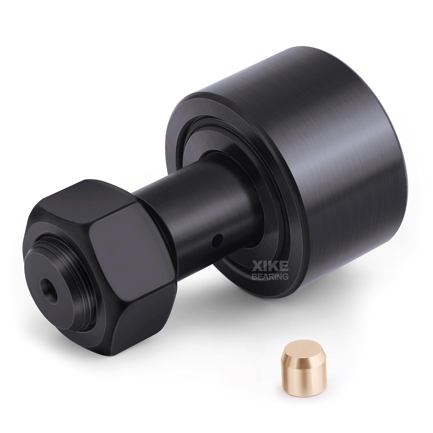 1 Pcs CF 1 1/4 SB Double Rubber Seals Cam Follower Roller Bearing, Chrome Steel, 31.75mm Bore, Compatible with Grease or Oil