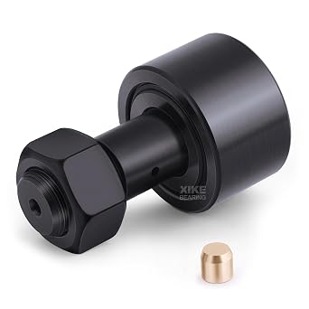 XIKE 1 Pcs CF 5/8 SB Double Rubber Seals Cam Follower Bearings, Equivalent CR 5/8 XB,CF 10-1 PP,RBC5/8,CRSB10-1 and CRV10-1XLLH/3AS.