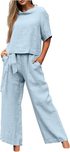 Sommerlicher hosenanzug damen Clearance